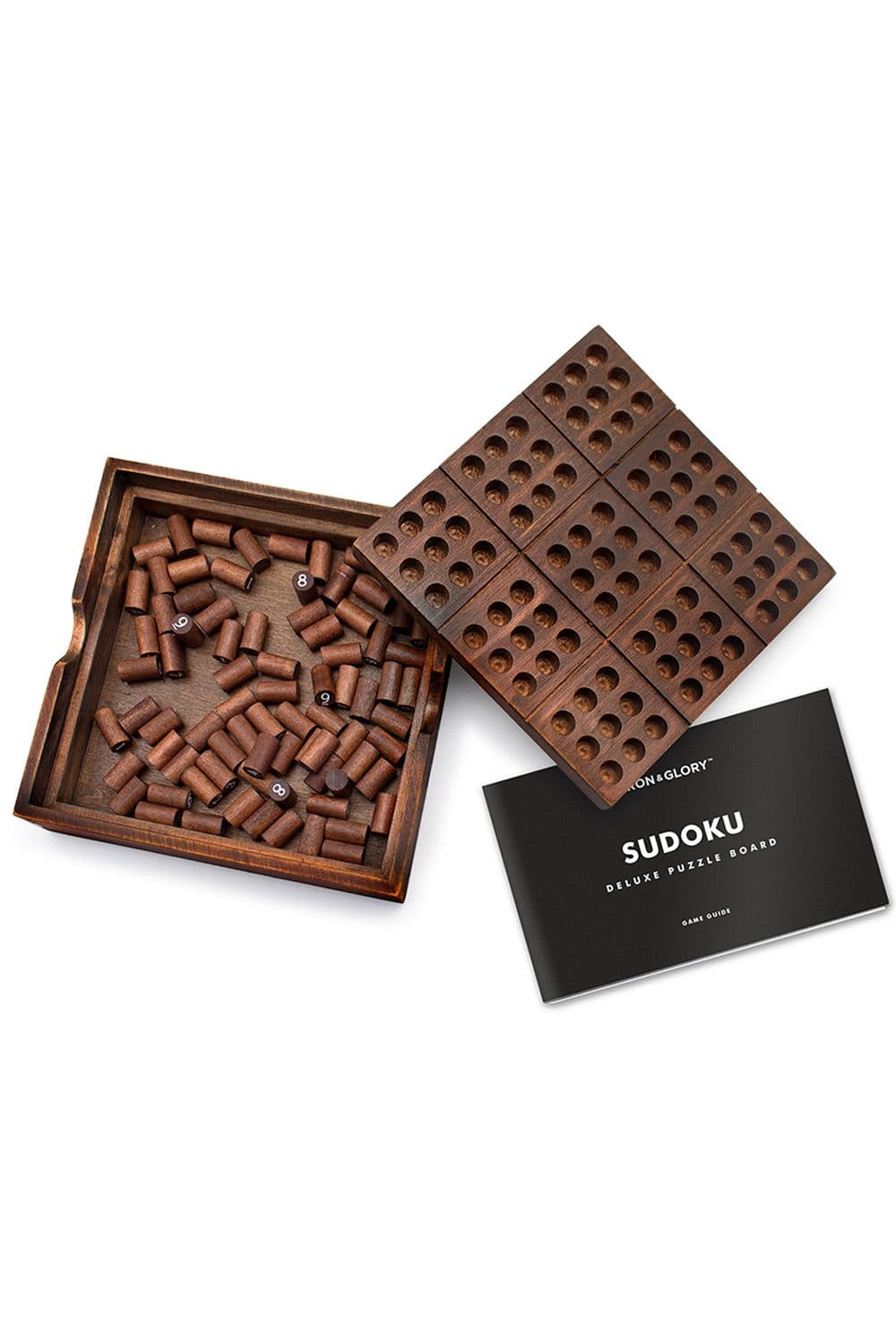 Iron Glory Wooden Sudoku Set