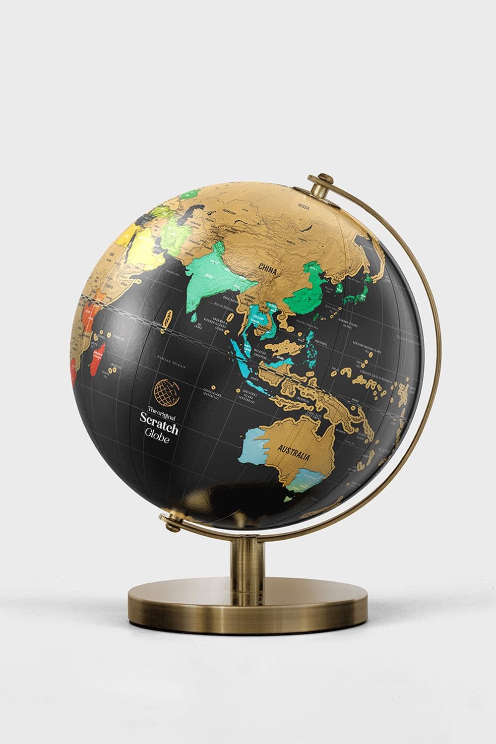 Luckies London Scratch Globe