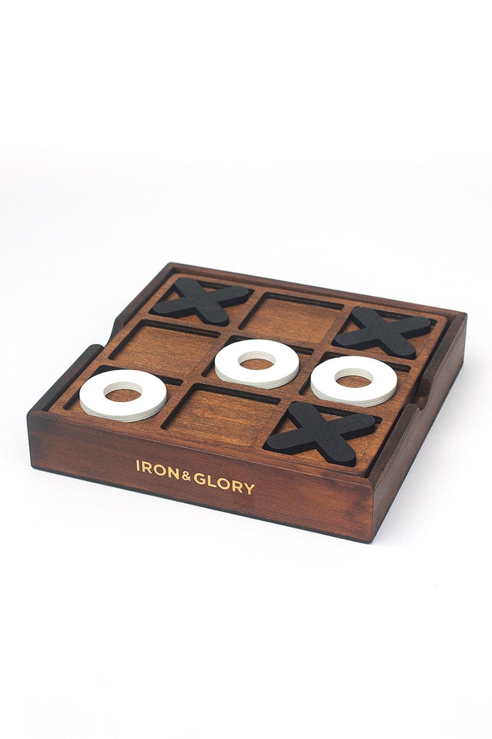 Iron & Glory Wooden Noughts & Crosses