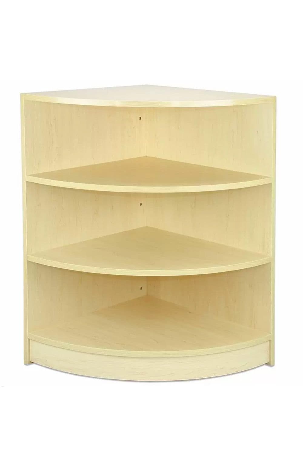 Maple Shop Shelving Corner Unit
