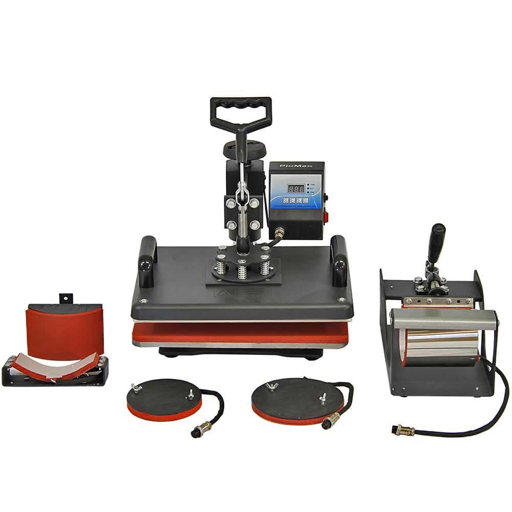 5 1 Combo Swing Heat Press Machine