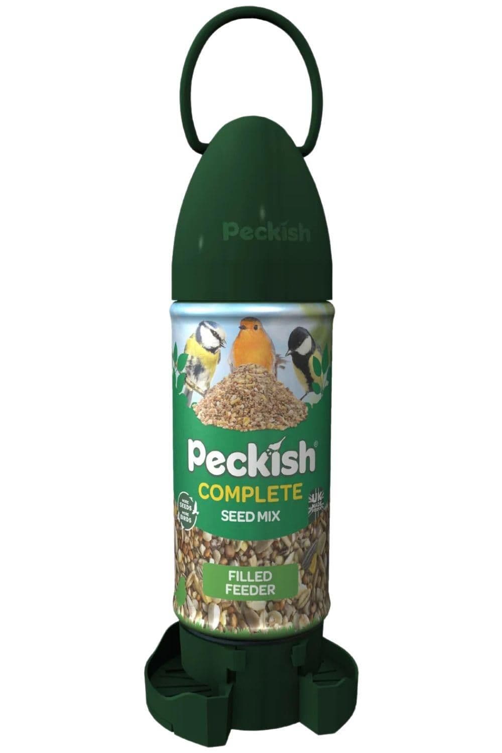 Complete Ready to Use Seed Mix Filled Bird Feeder
