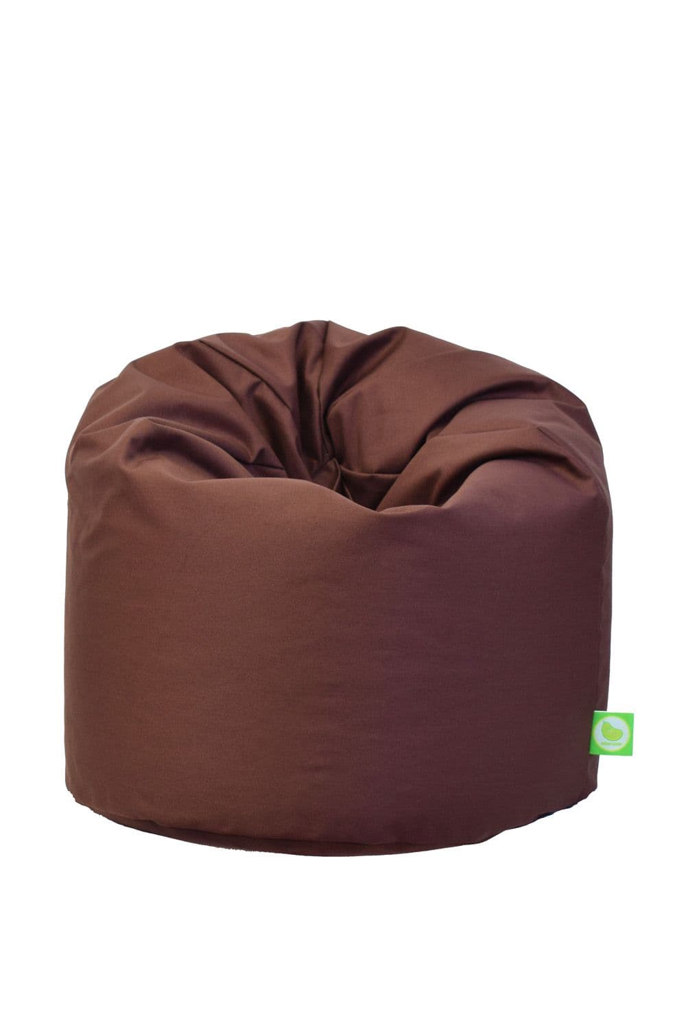 Cotton Twill Chocolate Brown Bean Bag Large Size