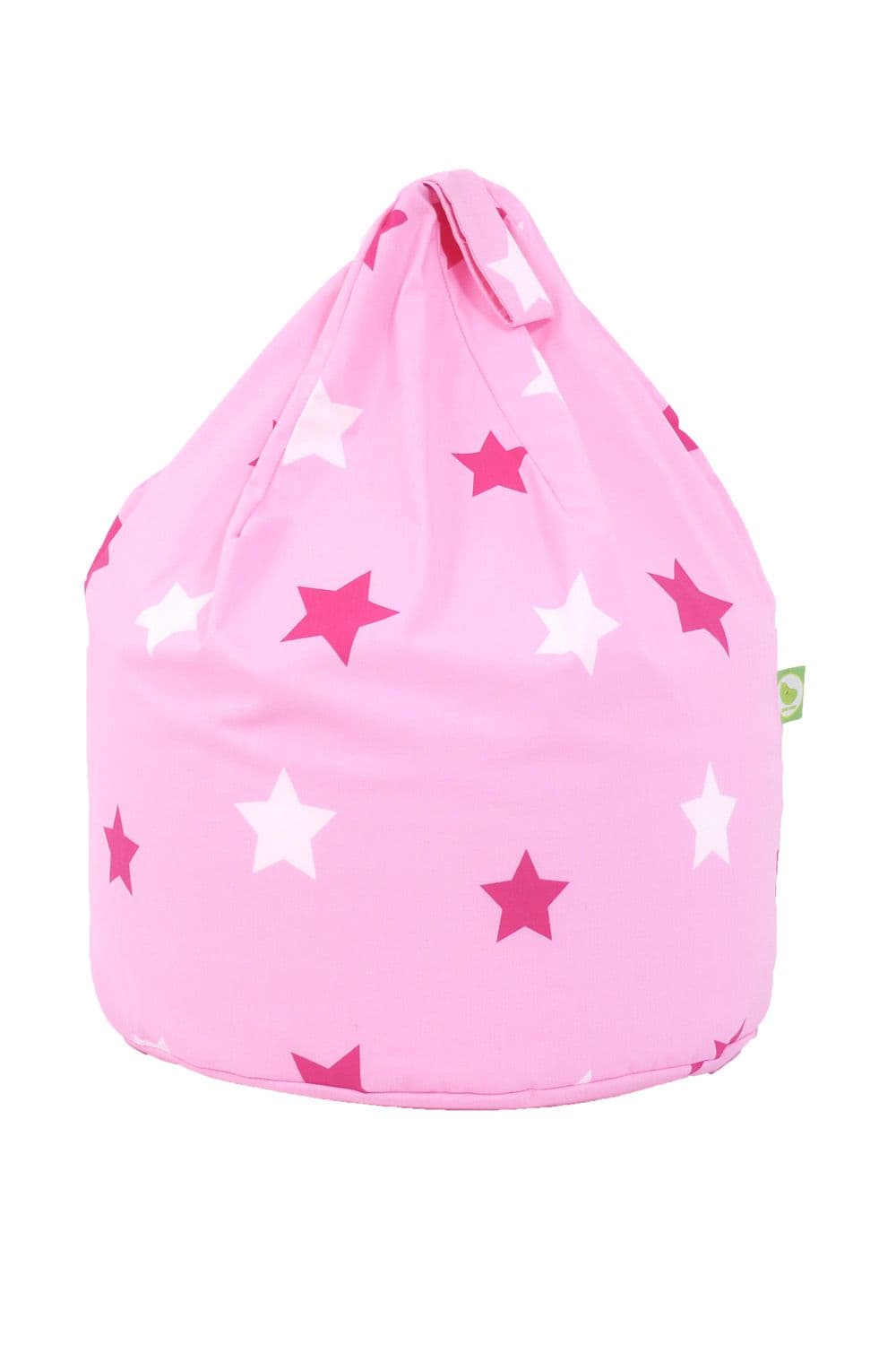 Cotton Pink Stars Bean Bag Large Size