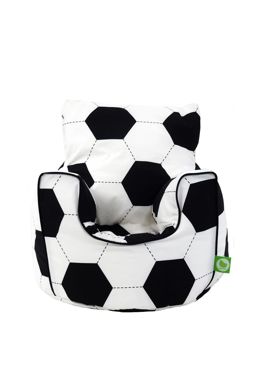 Cotton Football Bean Bag Arm Chair Toddler Size