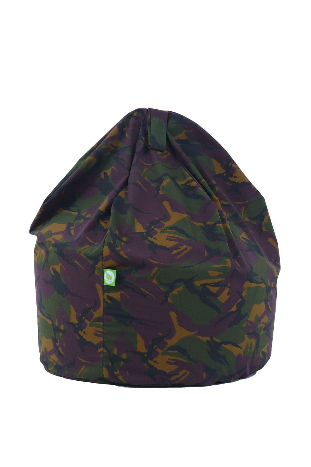 Cotton Green Army Camo Bean Bag Child Size