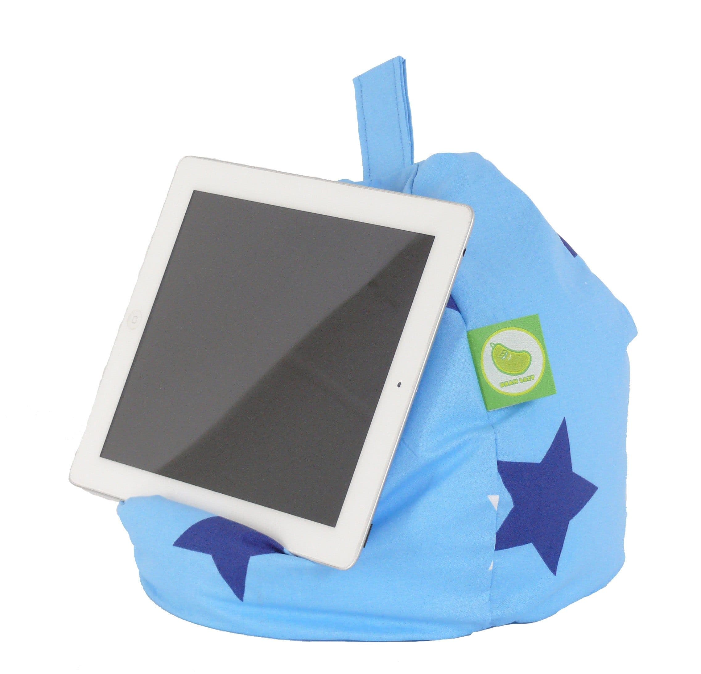 Blue Stars iPad, eReader & Book Mini Bean Bag