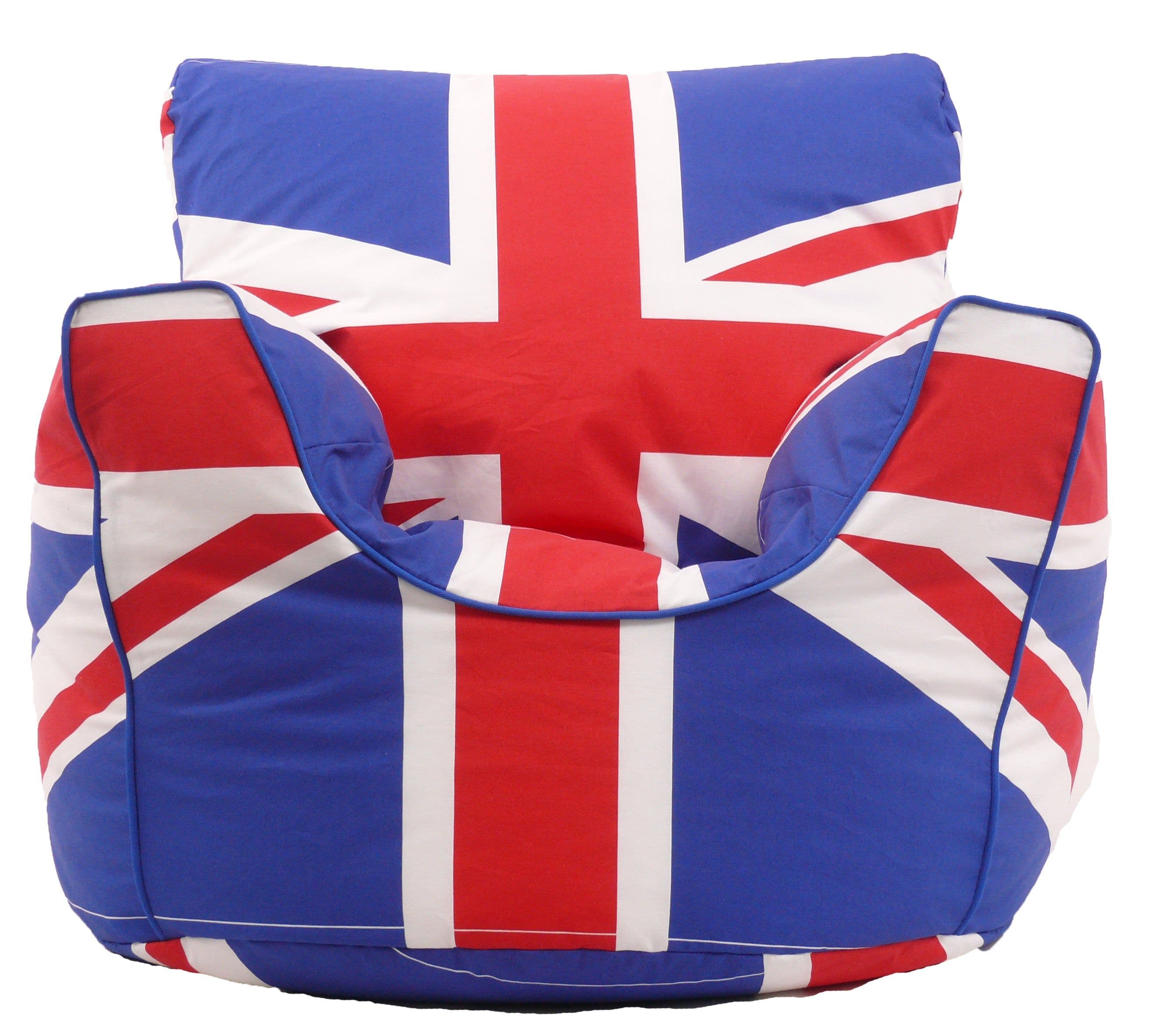 Cotton Uninon Jack Team GB Bean Bag Arm Chair Toddler Size