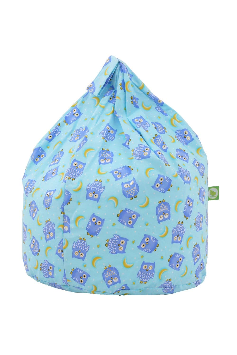 Cotton Blue Owl Bean Bag Large Size