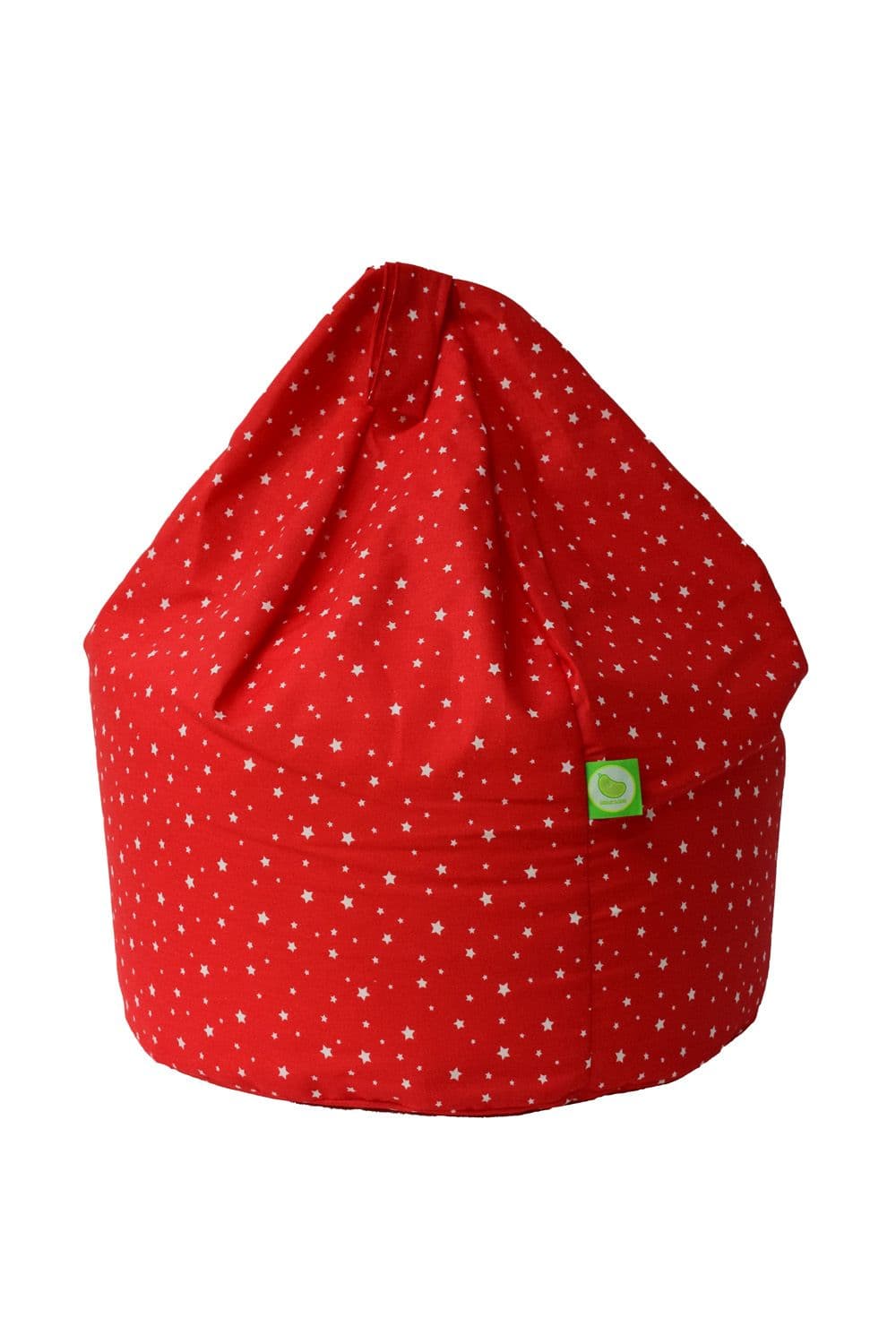 Cotton Red Stars Bean Bag Child Size