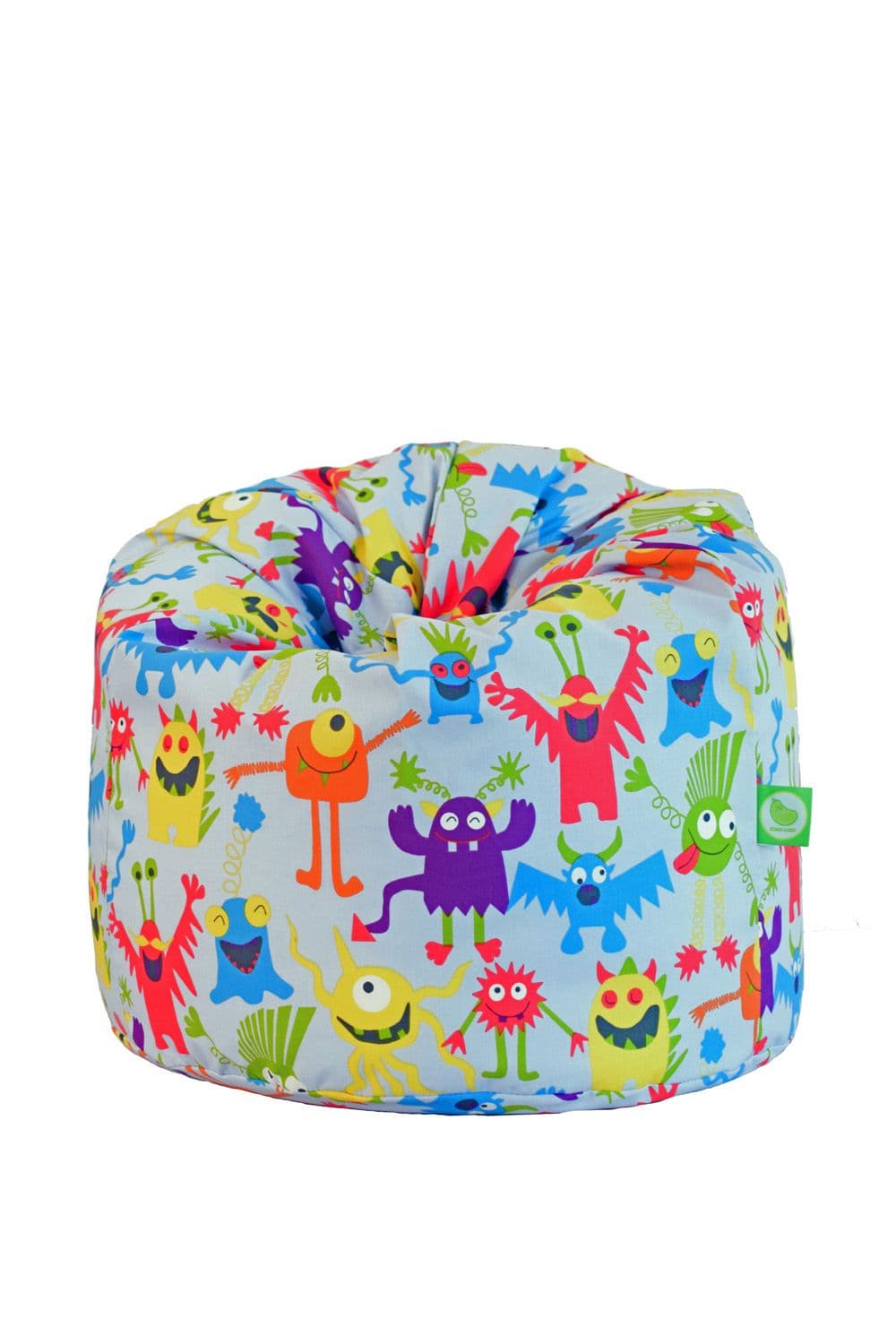 Cotton Grey Monsters Bean Bag Large Size