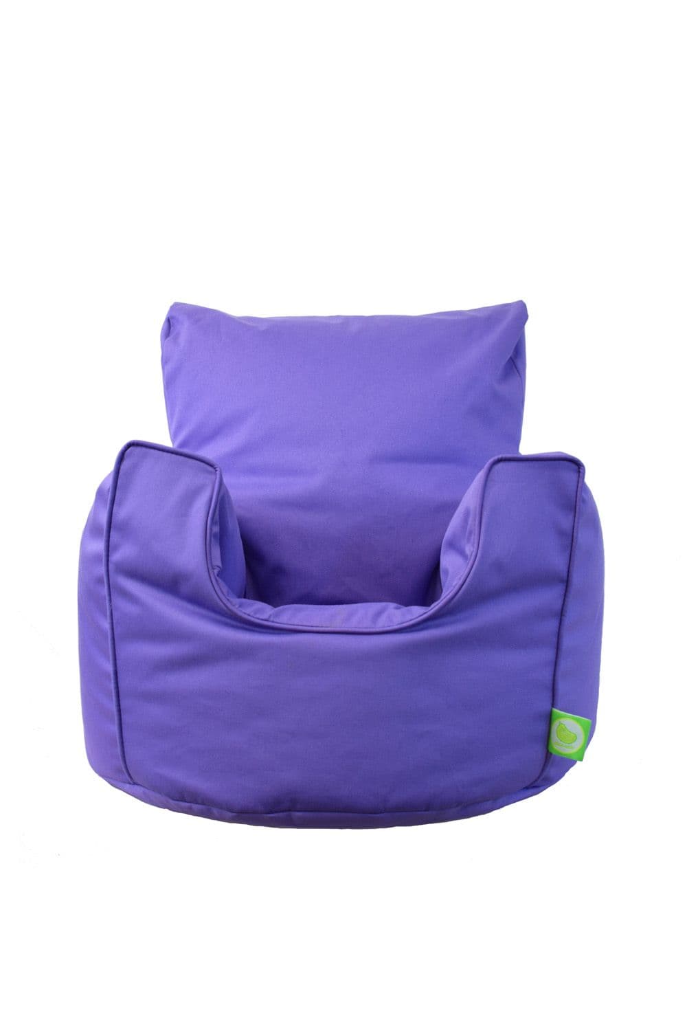 Cotton Twill Purple Lilac Bean Bag Arm Chair Toddler Size