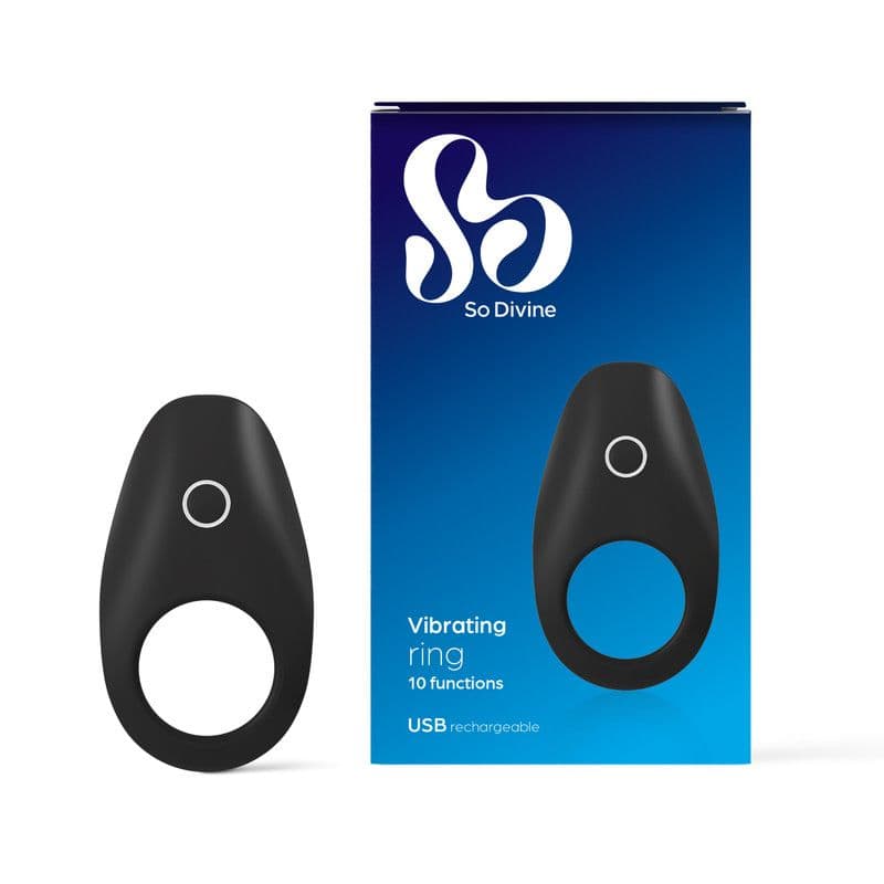 Rechargeable Vibrating Joy Ring