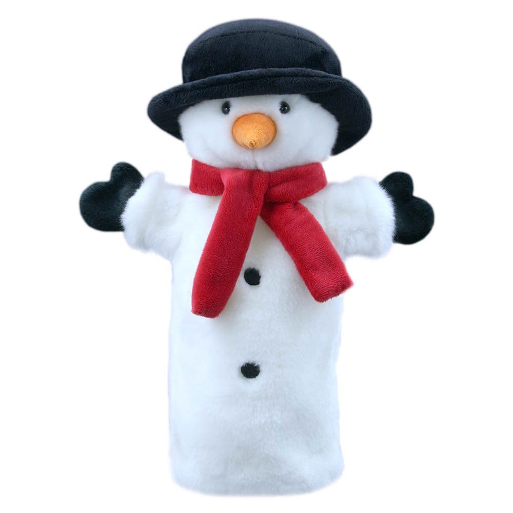 Long Sleeved Glove Puppets Snowman