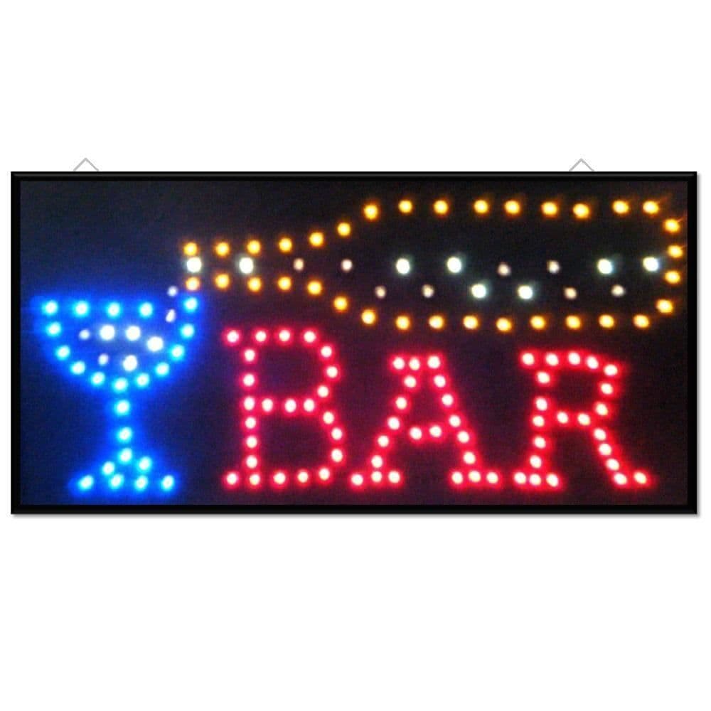 Cocktail Bar Pub Club Window Display Light Led Sign