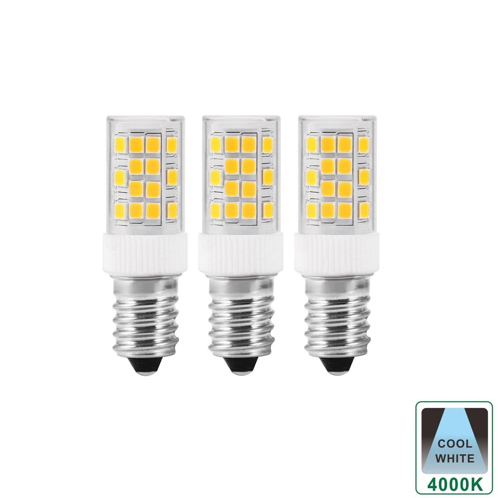 Cool E14 4W Dimmable Capsule LED Bulb Pack 3