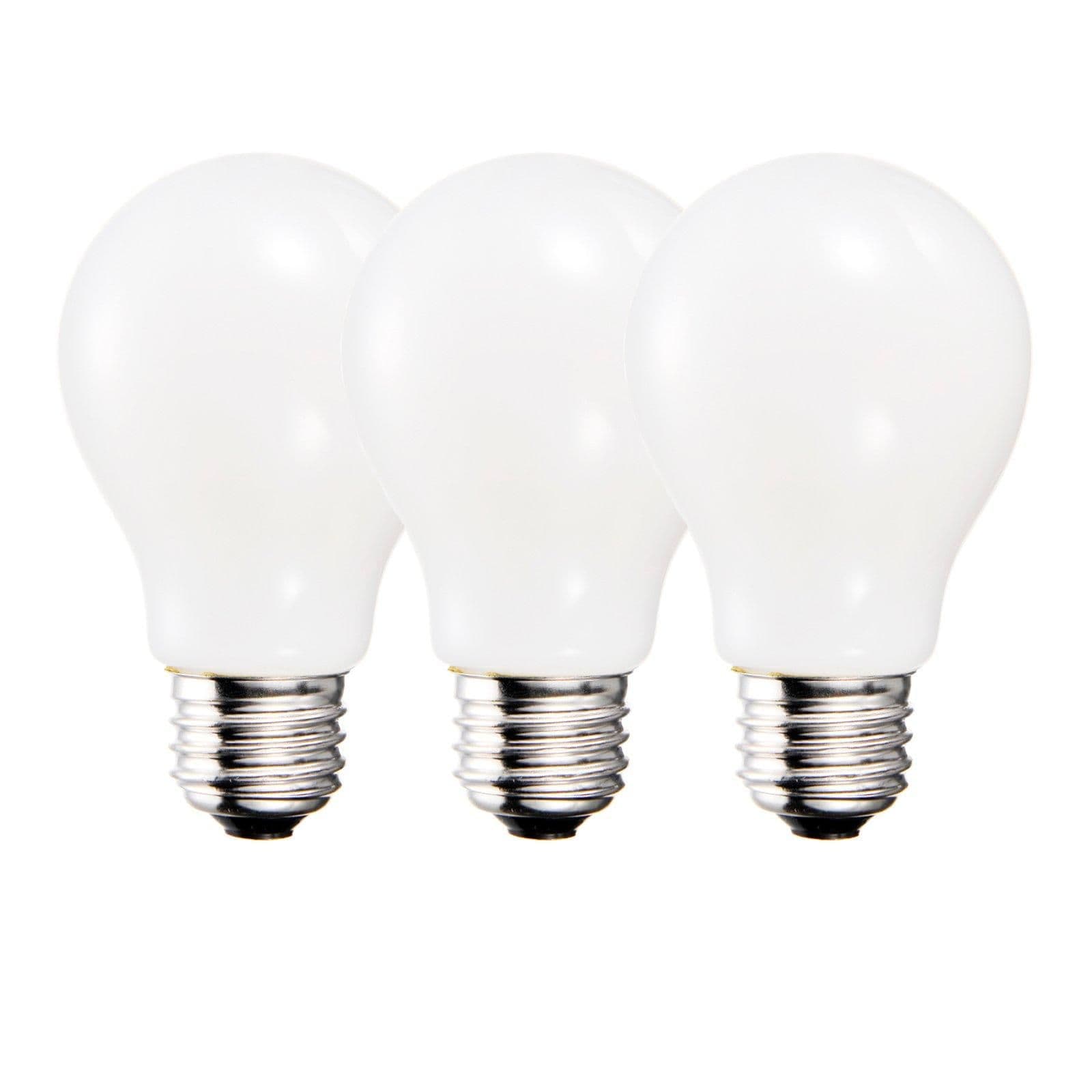 8.5 Watts A60 E27 LED Bulb Opal Cool Dimmable Pack 3