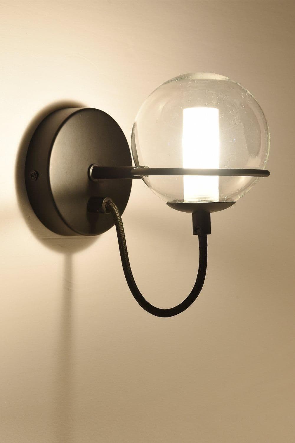 Wall Light Globe Shade Switch