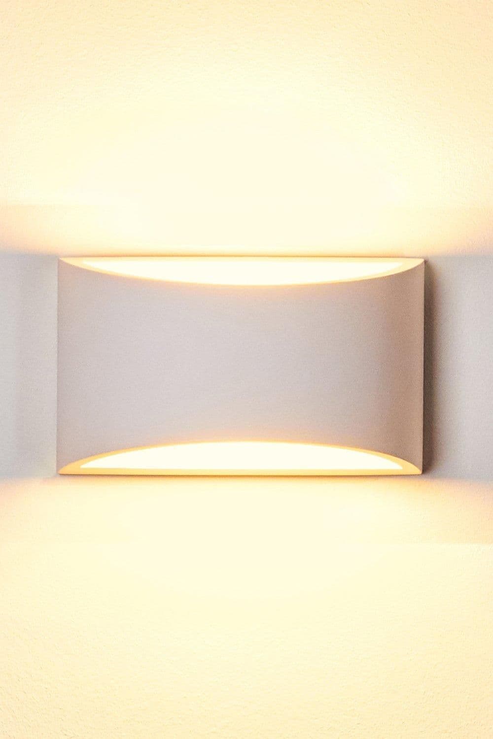 Art Deco Medium Plaster Indoor Wall Light