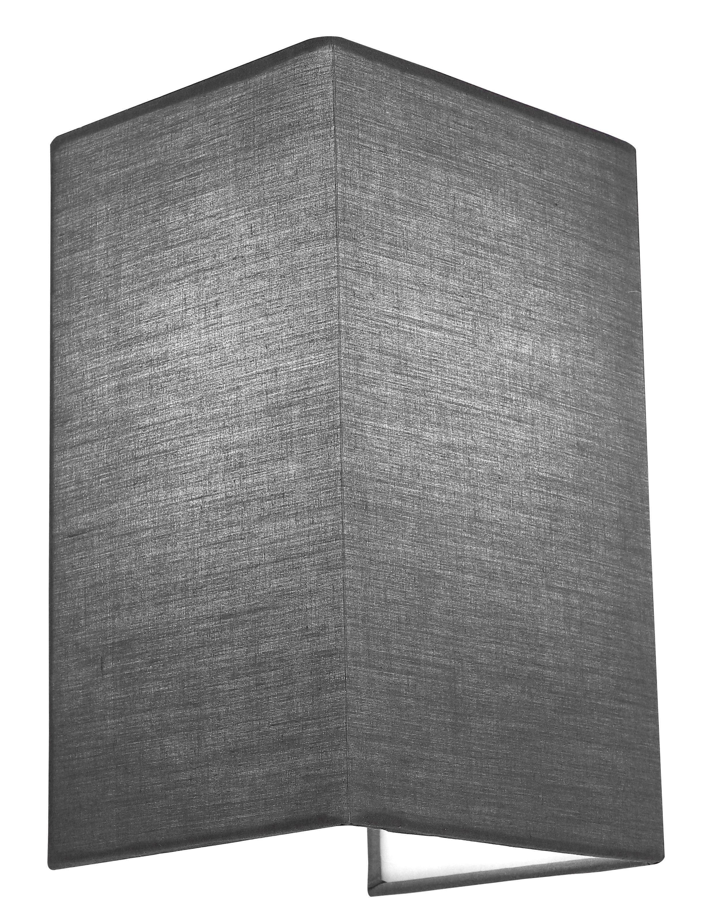 Wall Wash Light Switch Rectangle Fabric Shade