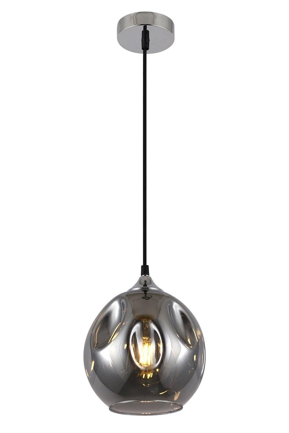 Pendant Ceiling Light Dome Shade Smoke