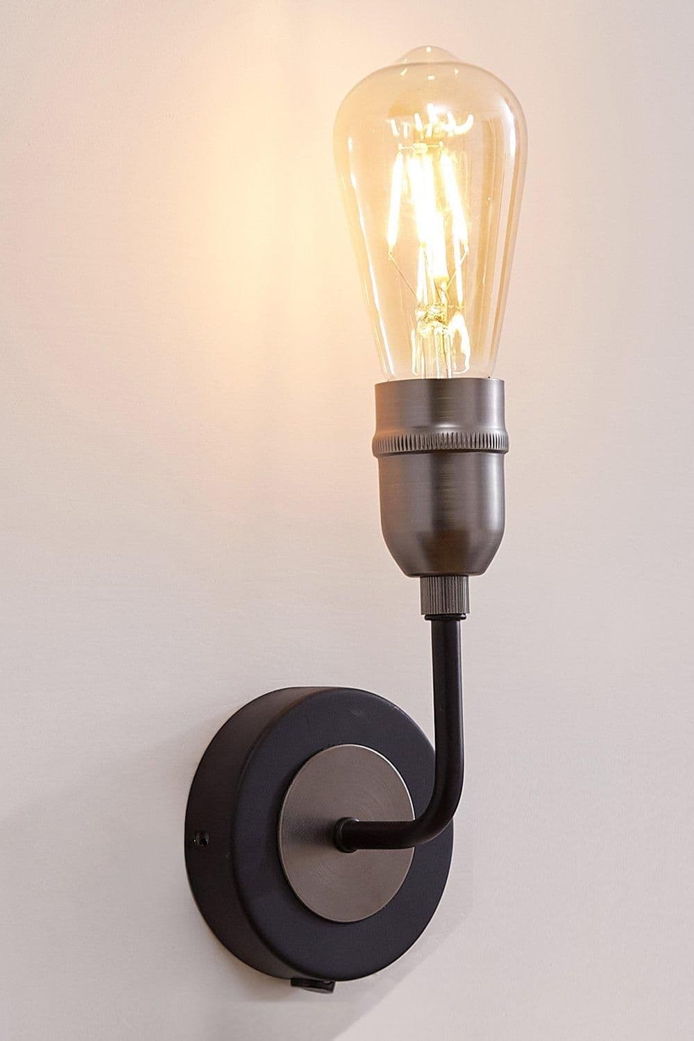 Single Wall Light On Off Switch E27 ES Cap