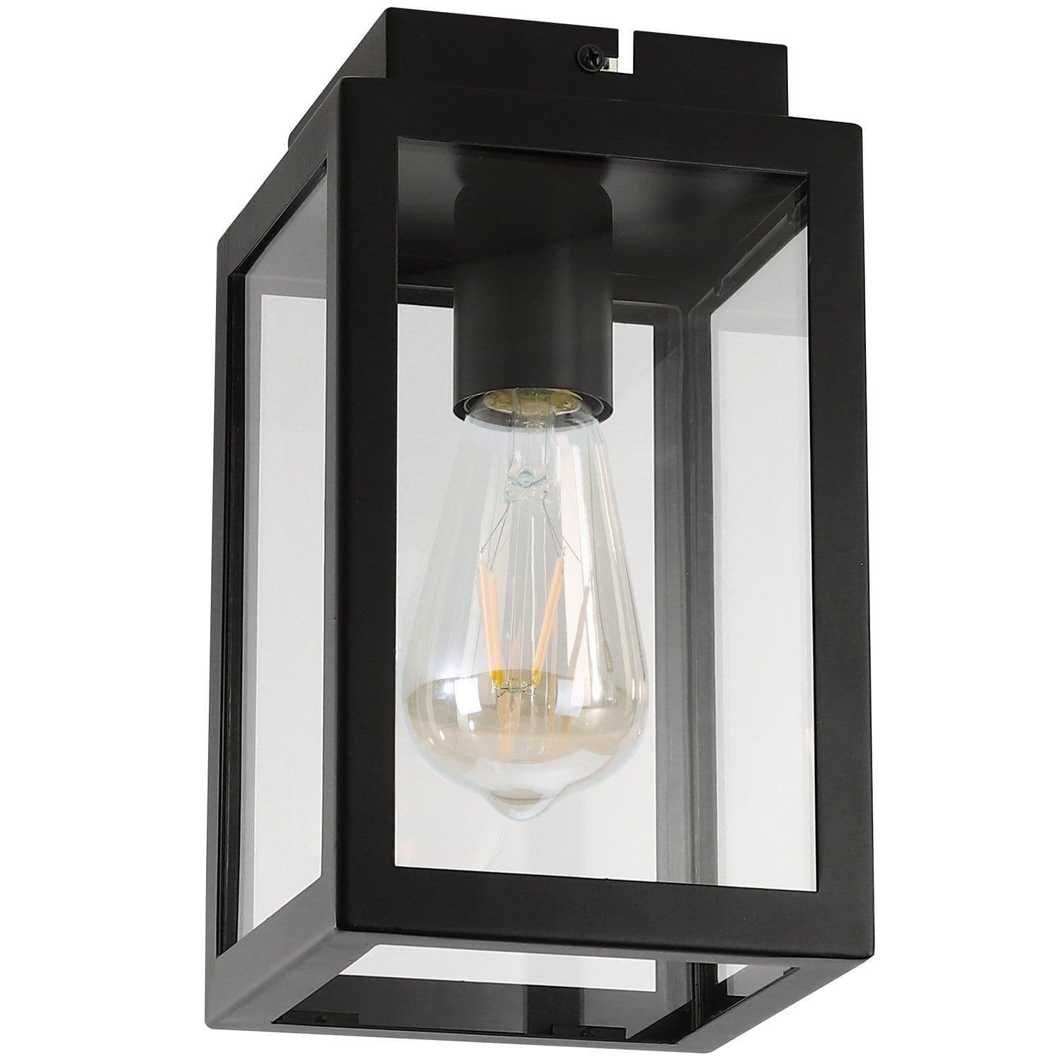 Porch Ceiling Light Clear Glass