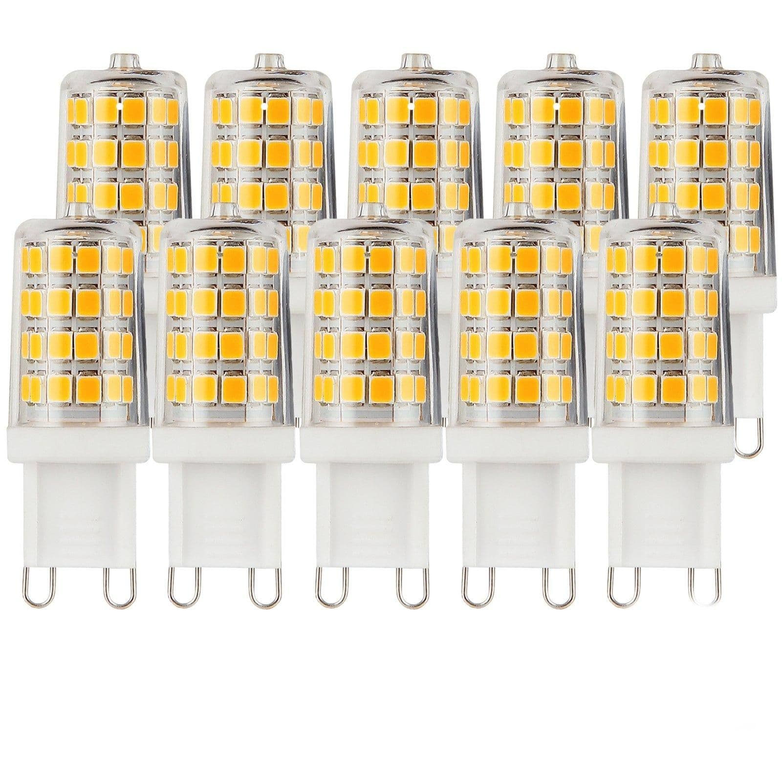 3 Watts G9 LED Bulb Clear Capsule Cool Dimmable Pack 10