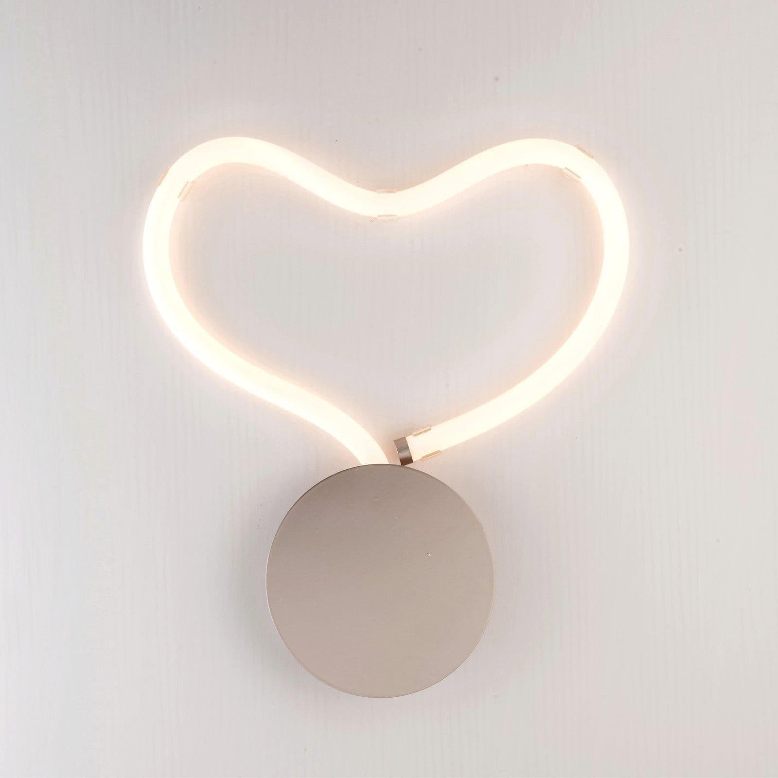 LED Wall Light Fully Flexible Adjustable Polycarbonate Light Matt Nickel