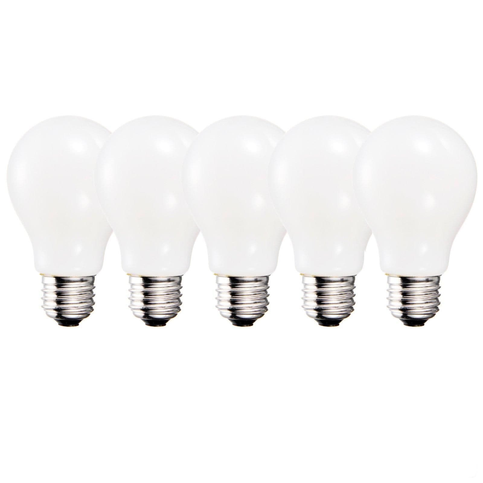 8.5 Watts A60 E27 LED Bulb Opal Cool Dimmable Pack 5