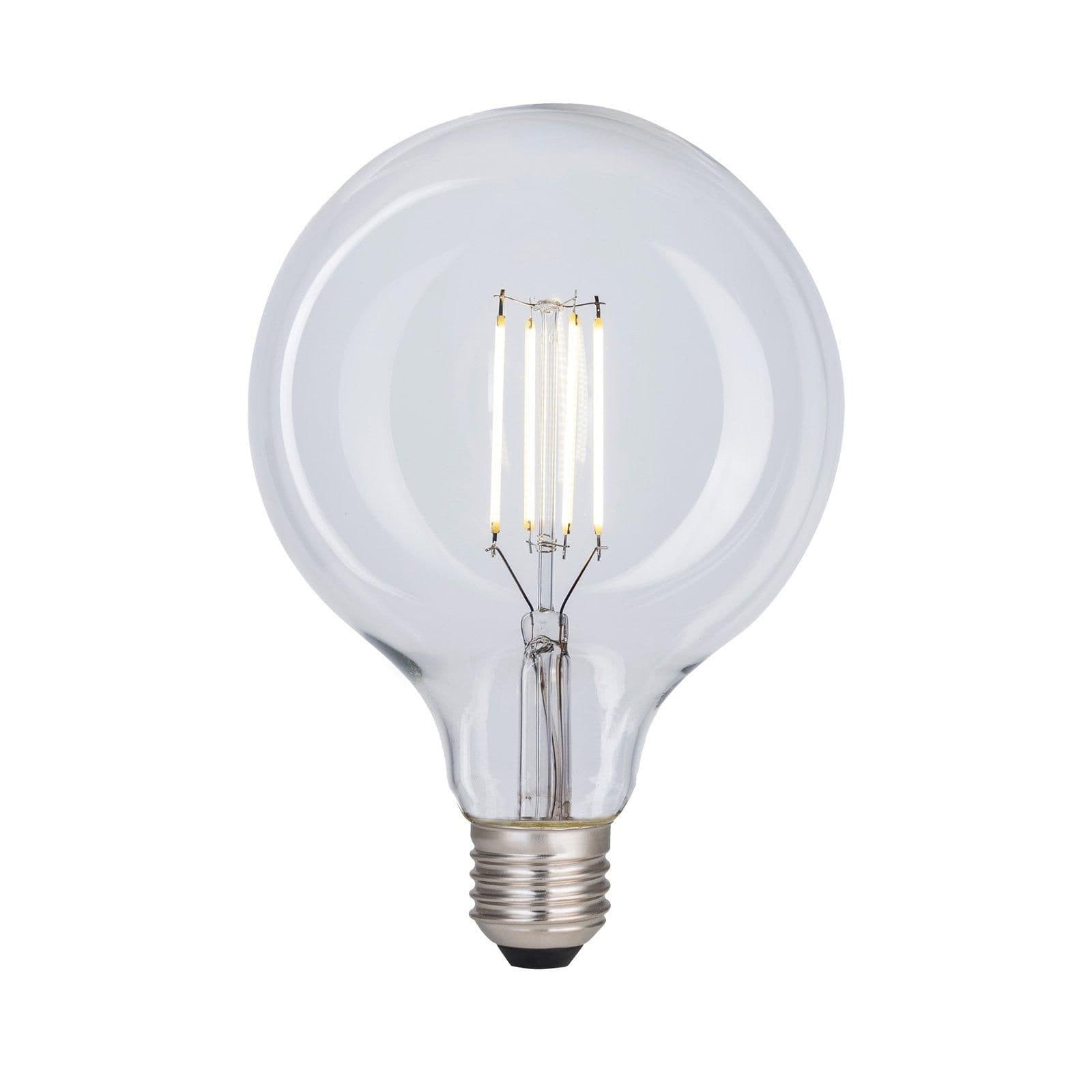 8 Watts G125 E27 LED Bulb Clear Globe Cool Dimmable