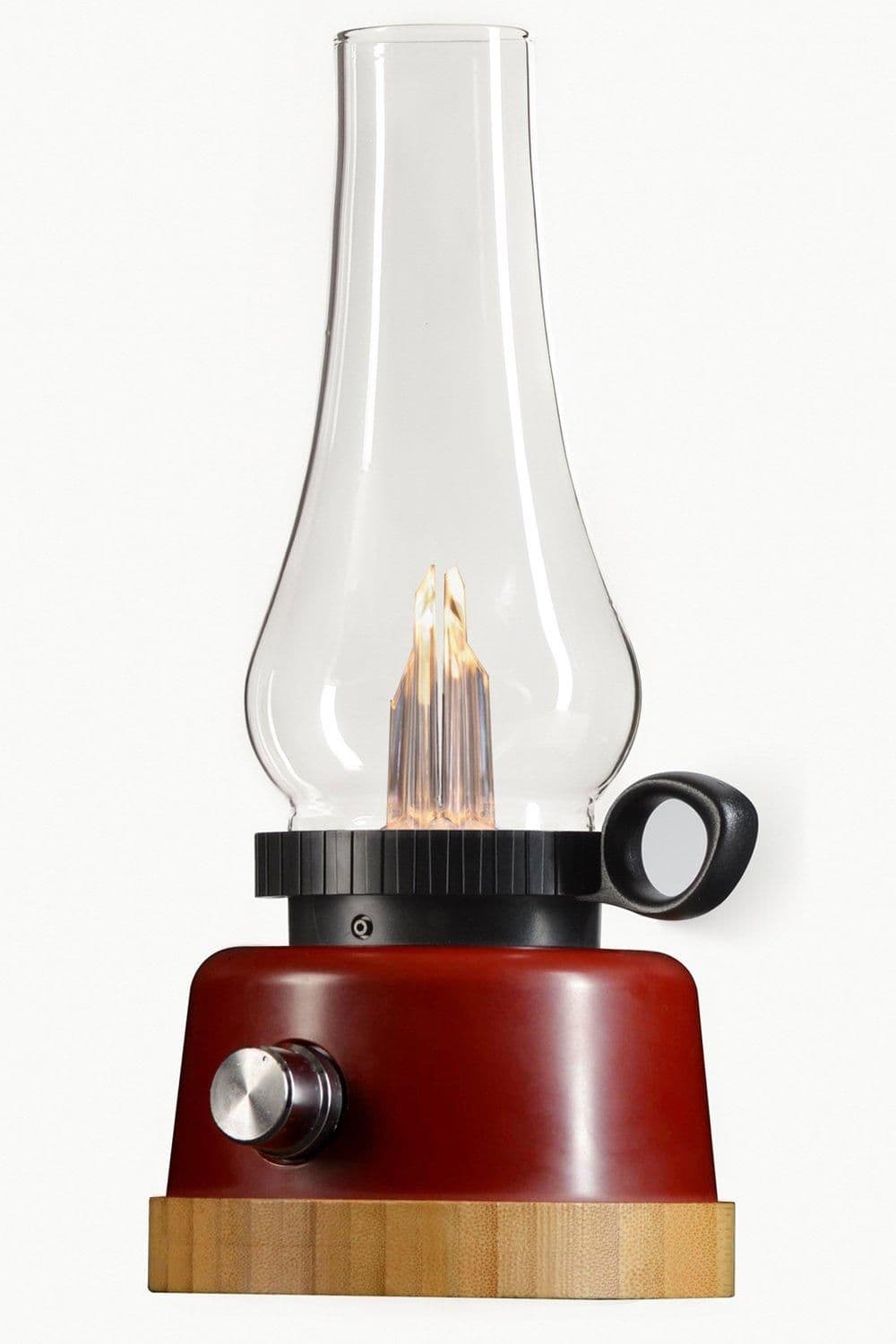 LED Rechargeable Table Lantern Decorative Oil Lamp Style