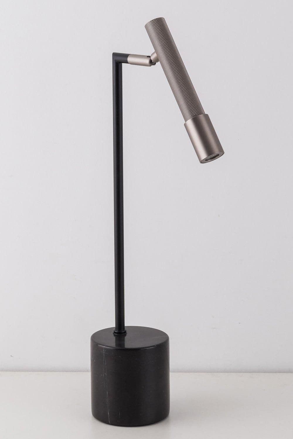LED Table Lamp Marble Base Touch Dimmer Adjustable Head