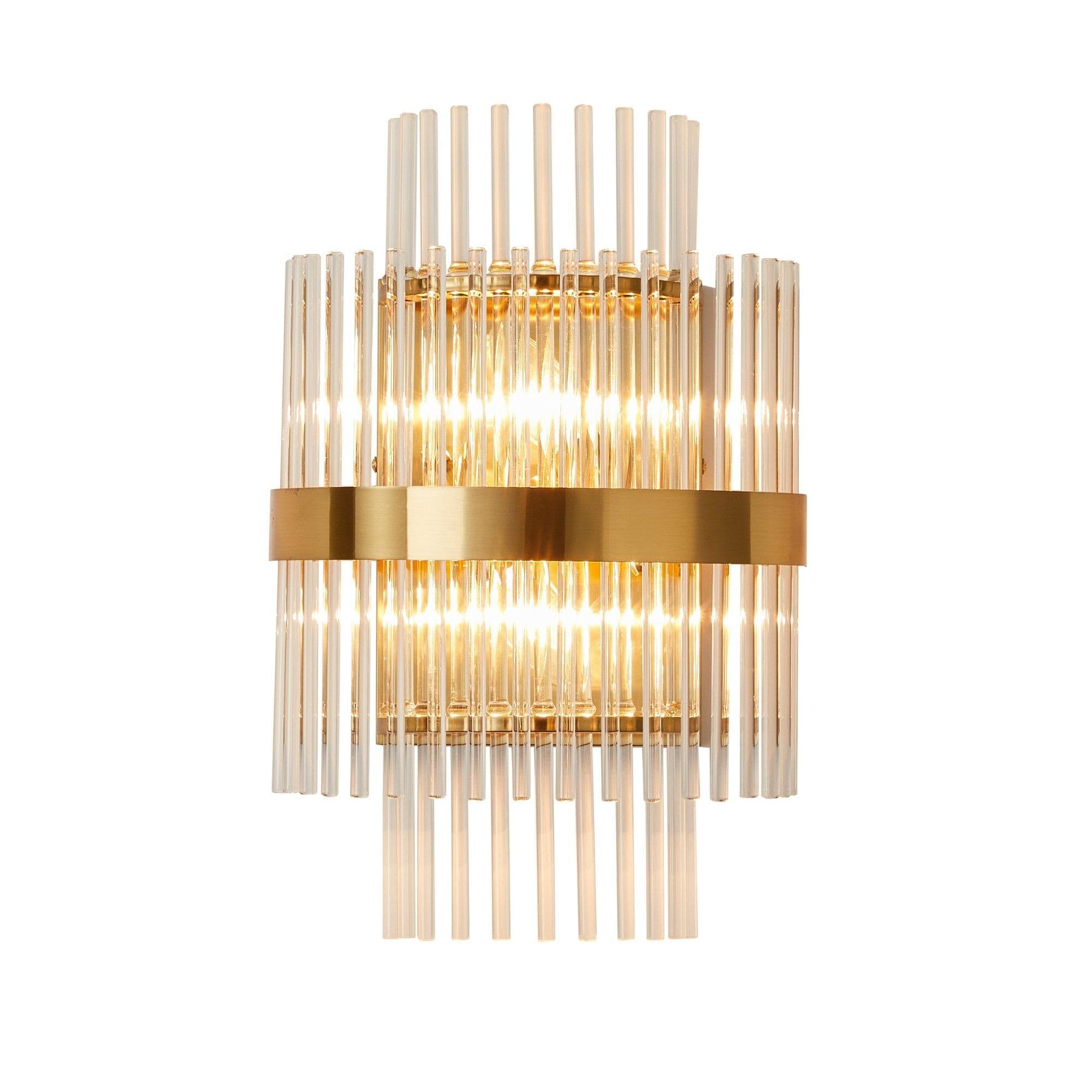 2 Light Wall Light E14 Bulb Cap