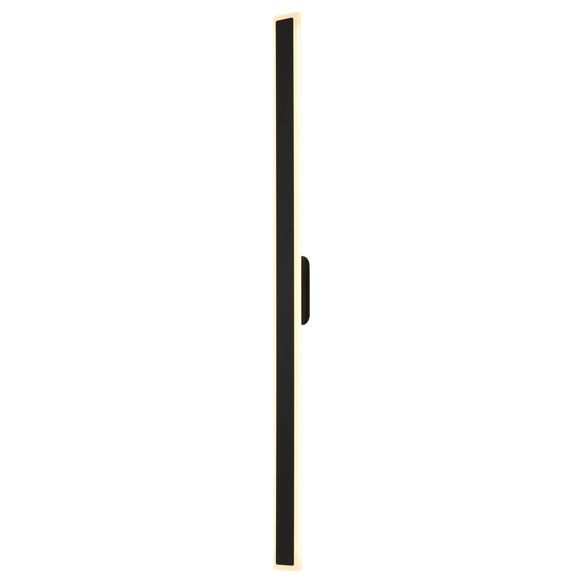 32 Watts LED Wall Light IP54 Weatherproof Dark Grey Finish Indoor Outdoor 142.5cm Height 3000K