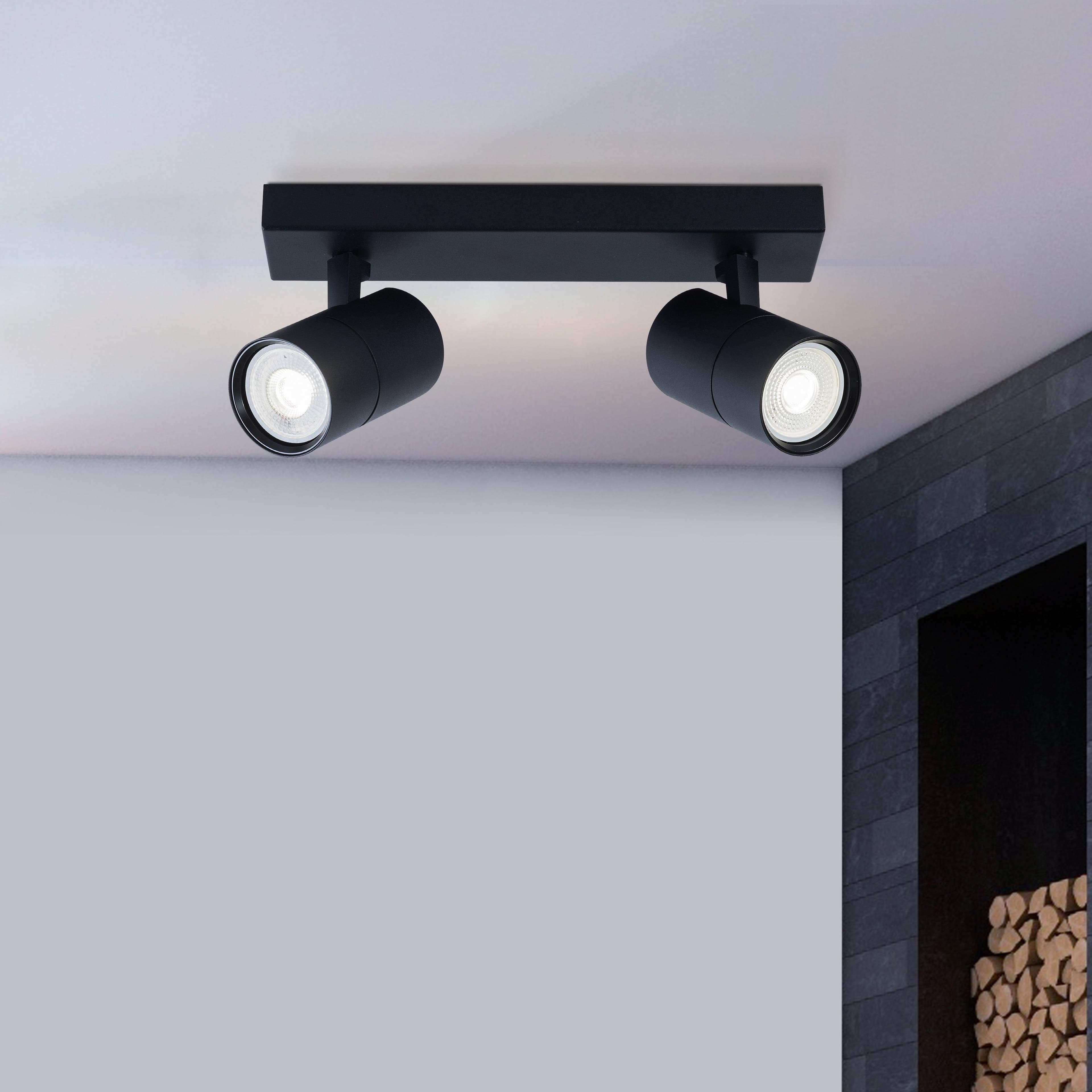 2 Light GU10 Spotlight 2x GU10
