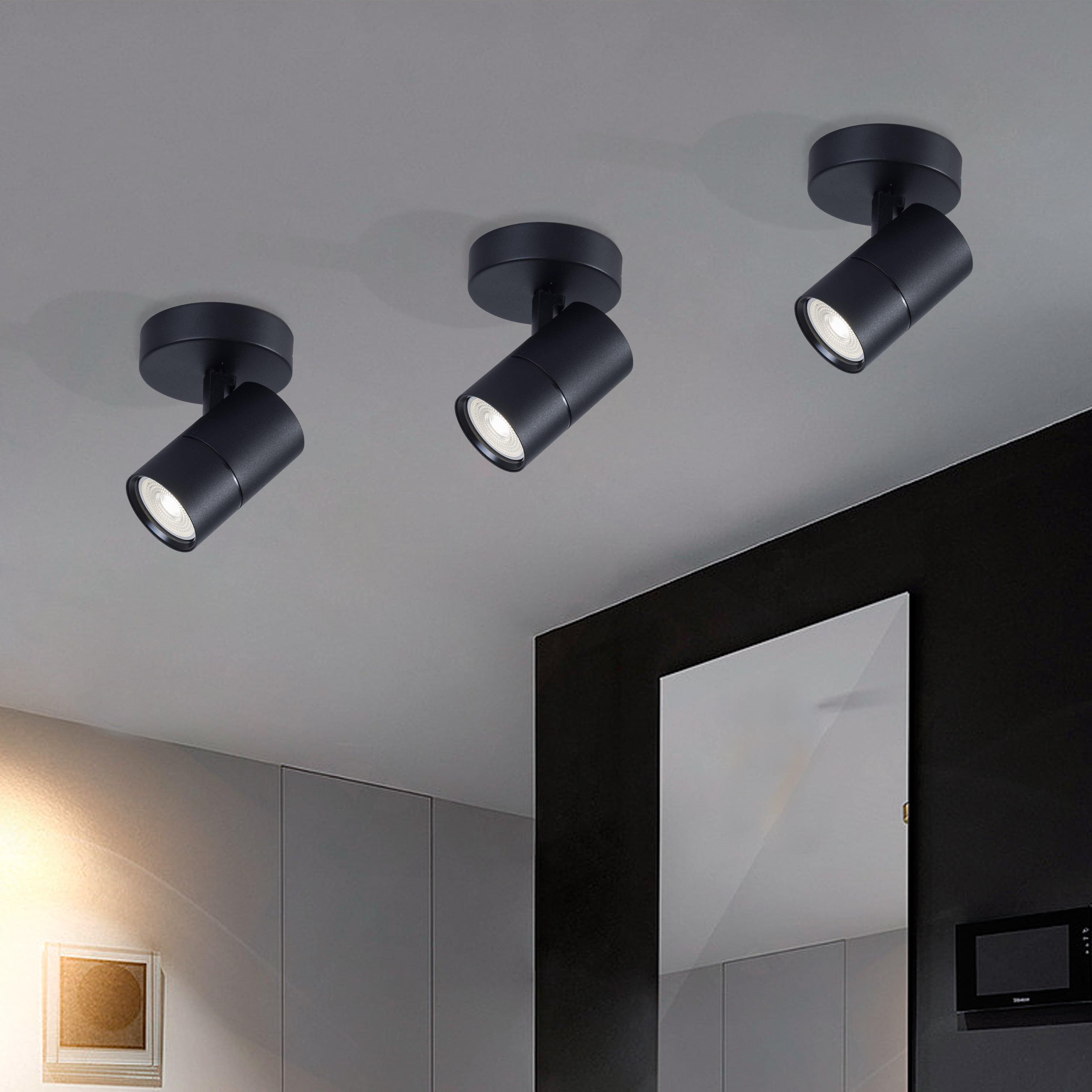 1 Light GU10 Round Spotlight