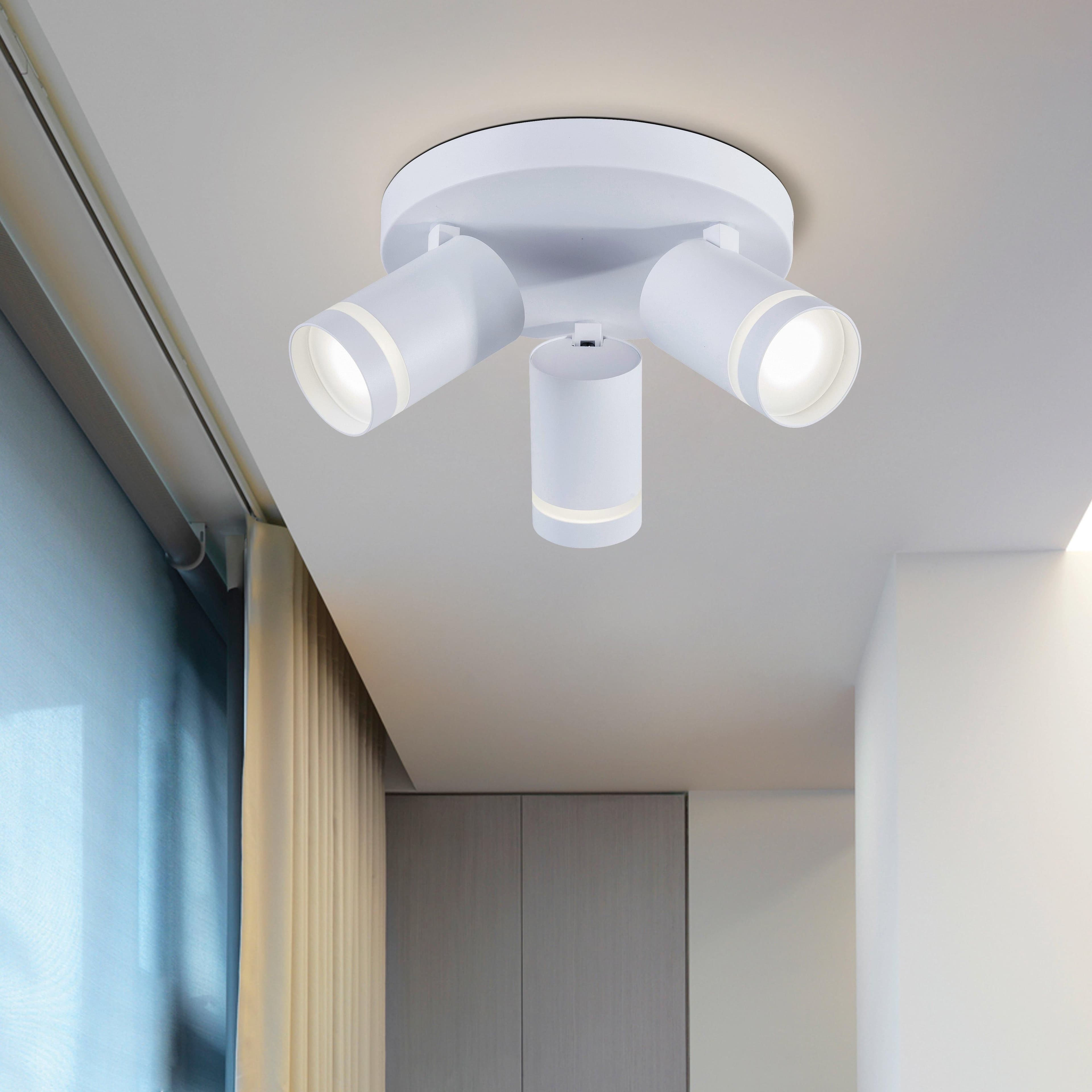 3 Light 3x GU10 Modern Spotlight