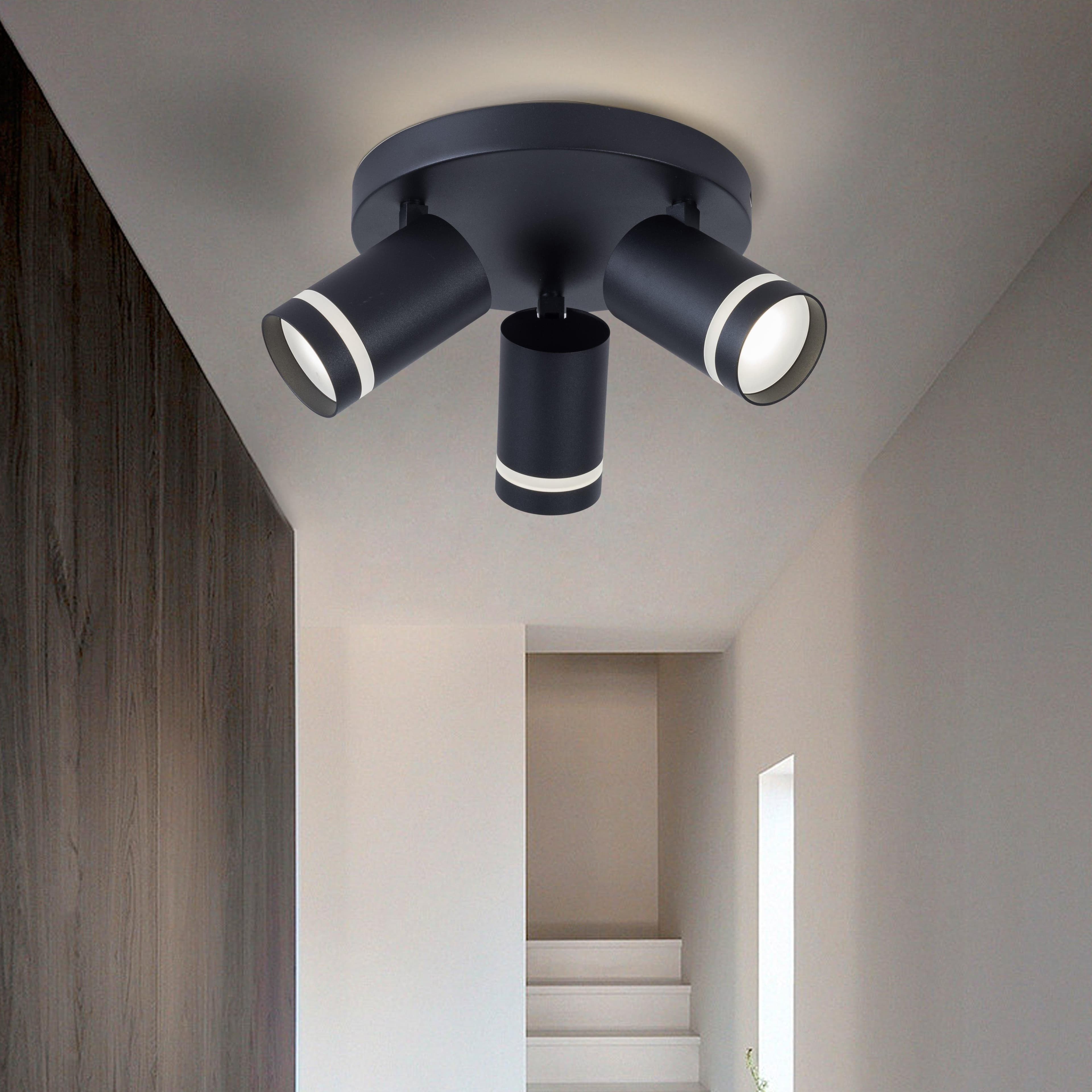 3 Light 3x GU10 Modern Spotlight