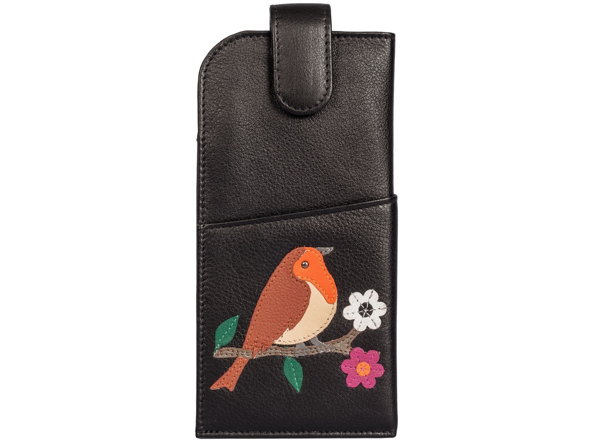 Robin Bird Wide Fitting Glasses Case