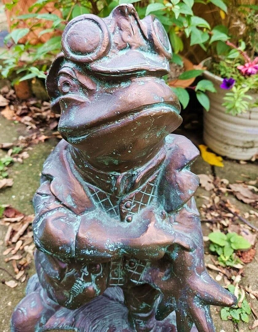 Toad Toad Hall Sculpture Wind Willows