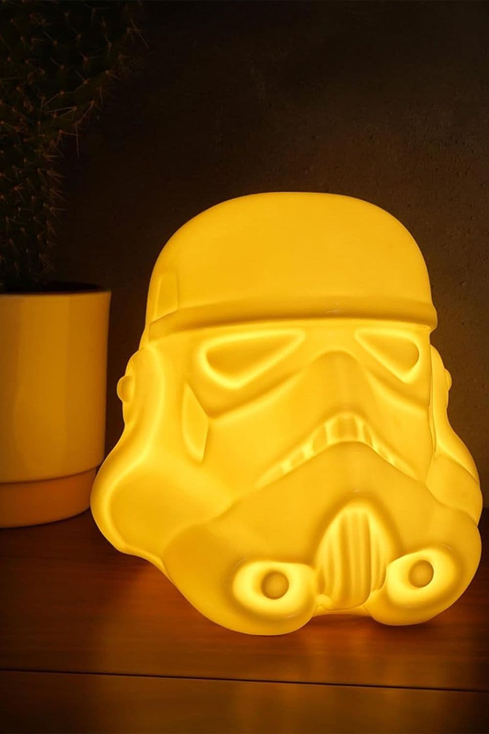 Original Stormtrooper Table Lamp Warm USB Light & Mood Light Ceramic