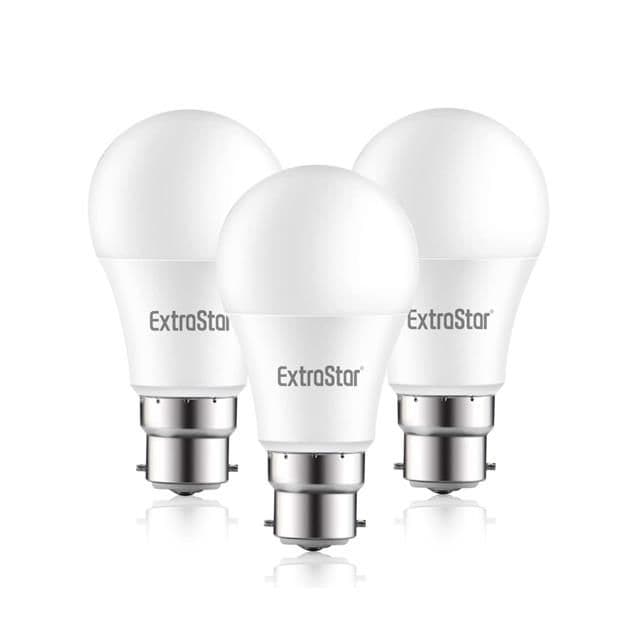 12W LED Globe Bulb B22 Warm 3000K pack 3