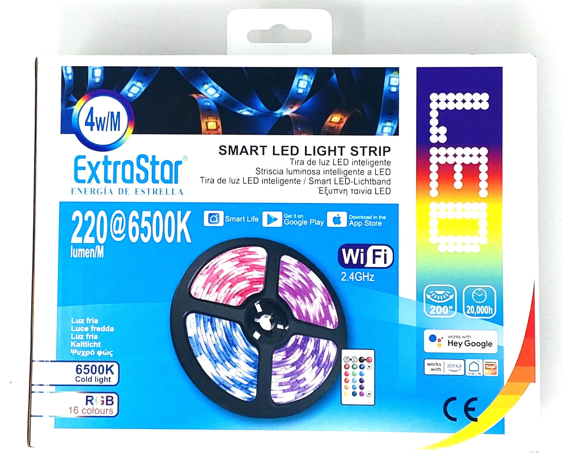 5 Meters Smart RGB LED STRIP LIGHTS Changing Remote APP Control