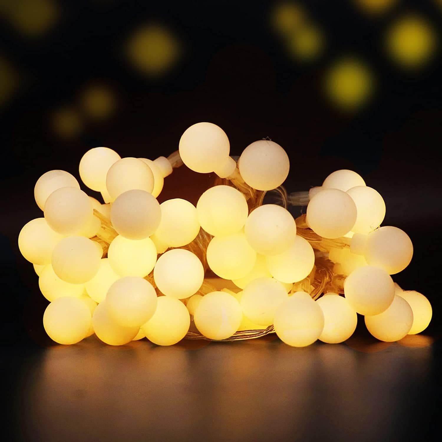 5M Waterproof Globe Outdoor Garden Christmas String Lights 3000K IP54