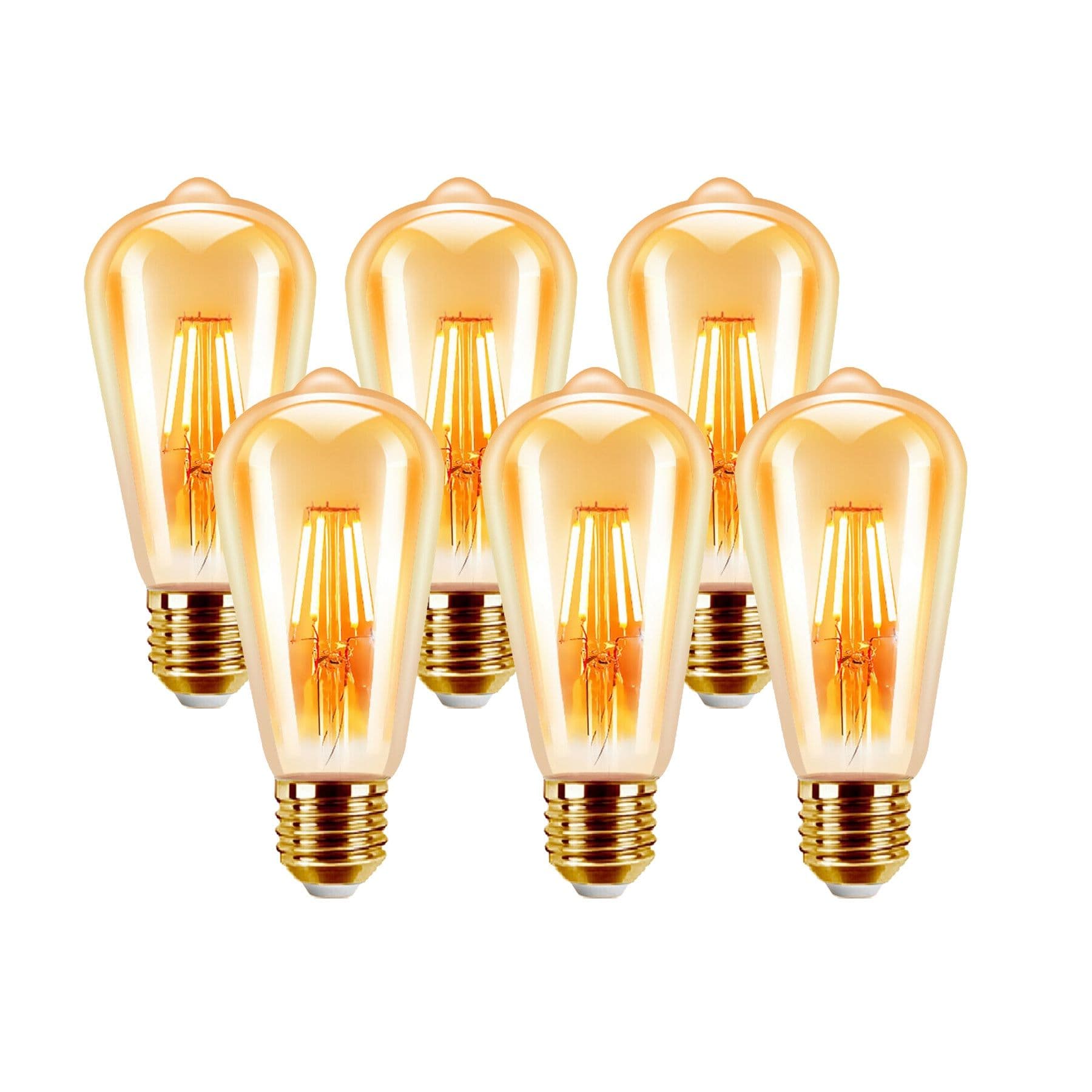 4W LED Vintage Filament Light Bulb E27 Warm