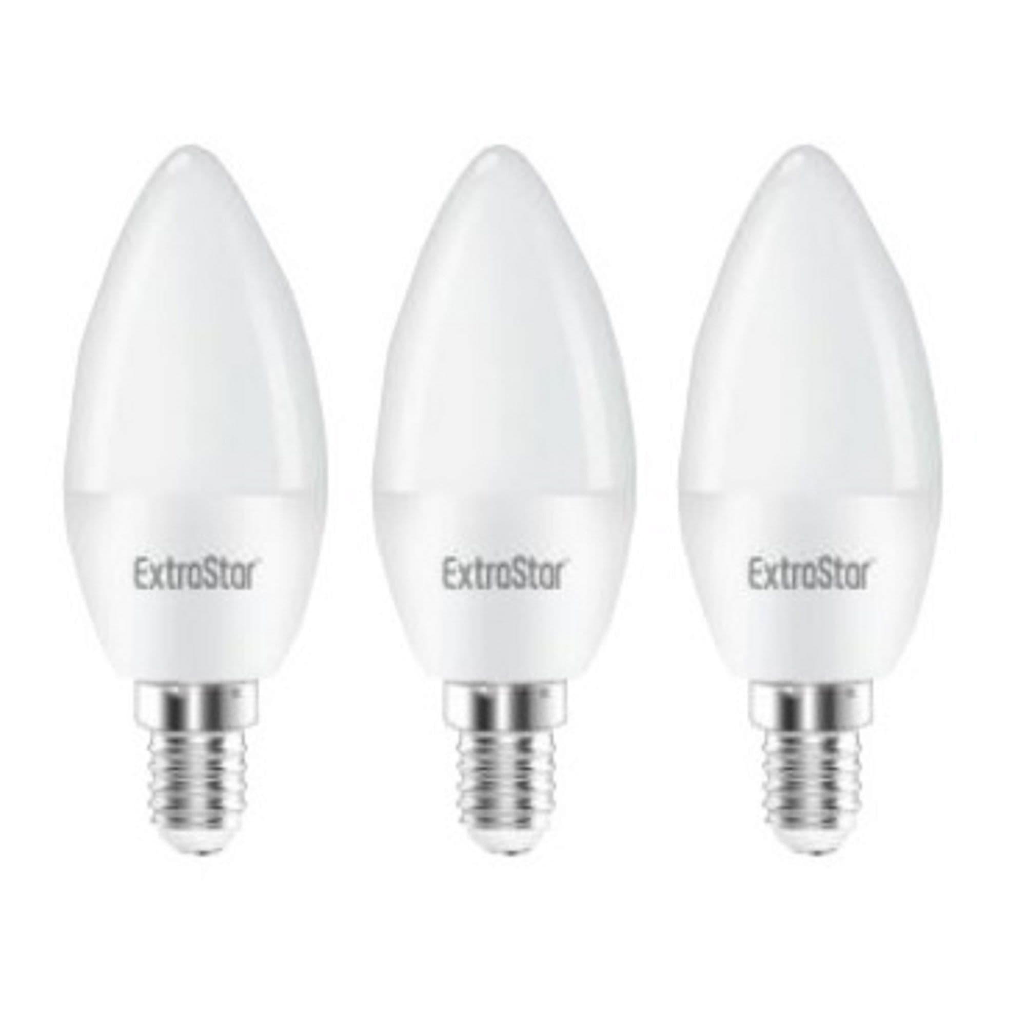 6W LED Candle Bulb E14 Daylight 6500K