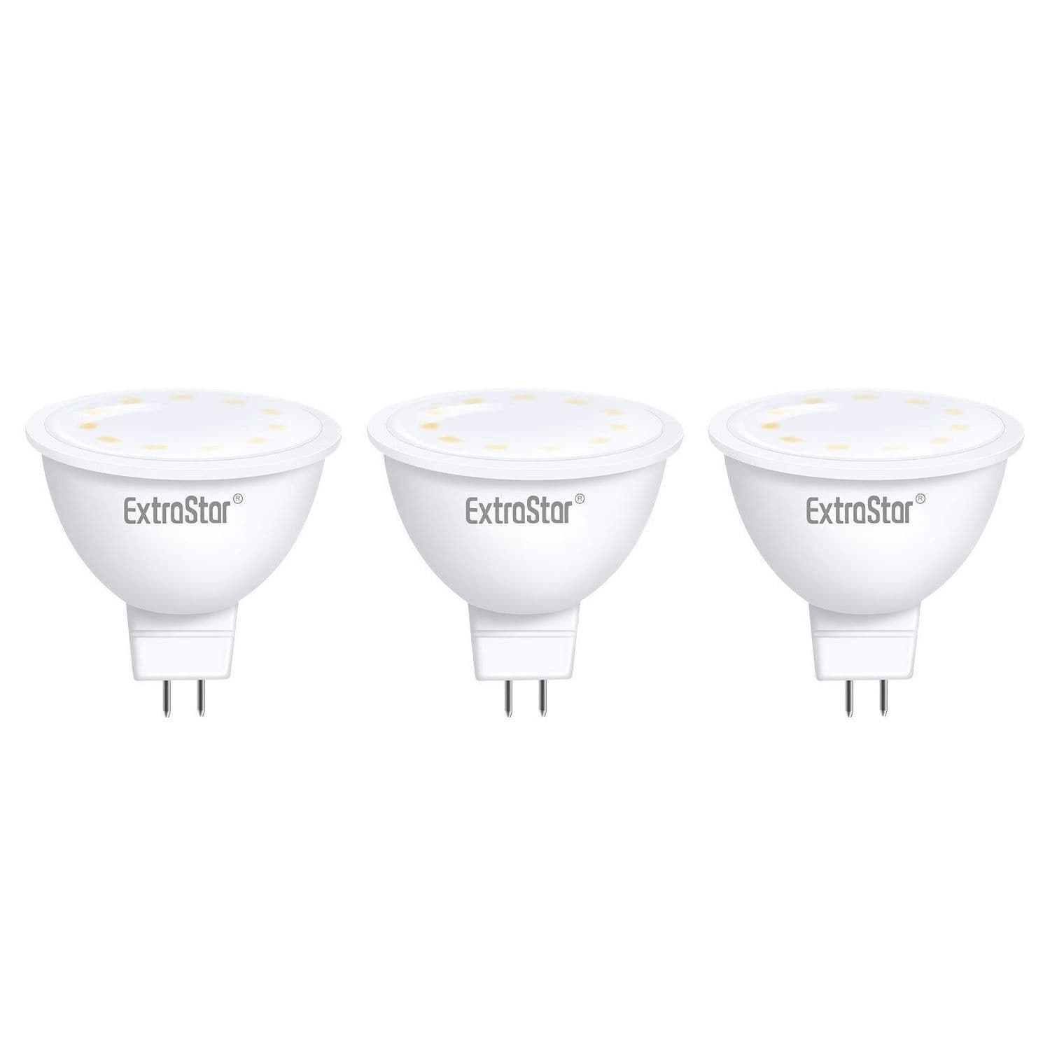 6W LED Bulb MR16 Daylight 6500K pack 3