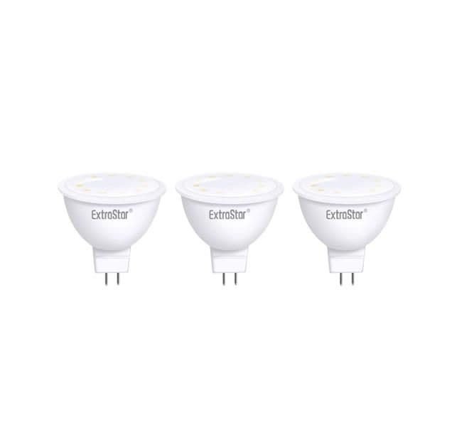 6W LED Bulb MR16 Warm 3000K pack 3