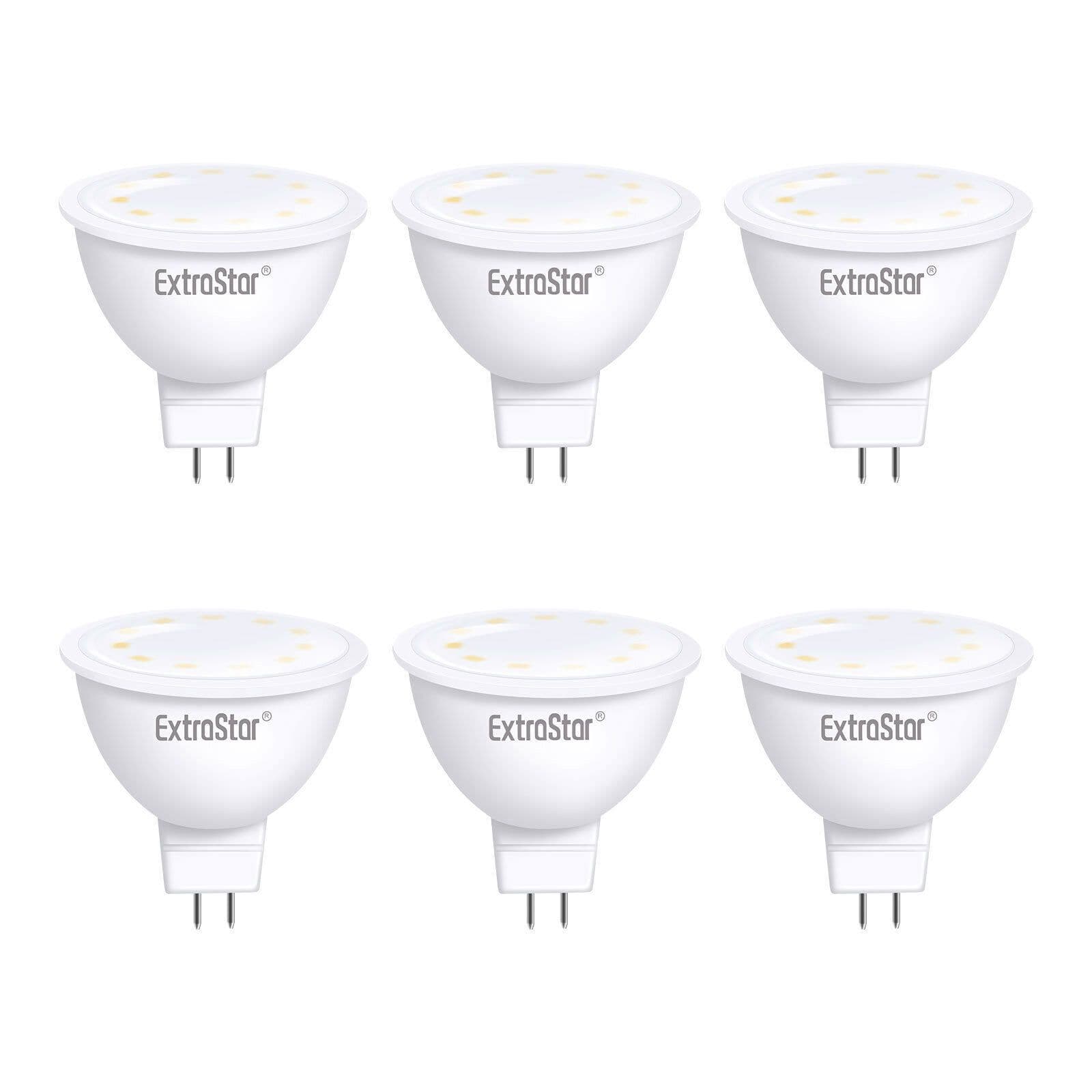 6W LED Bulb MR16 Neutral 4200K pack 6